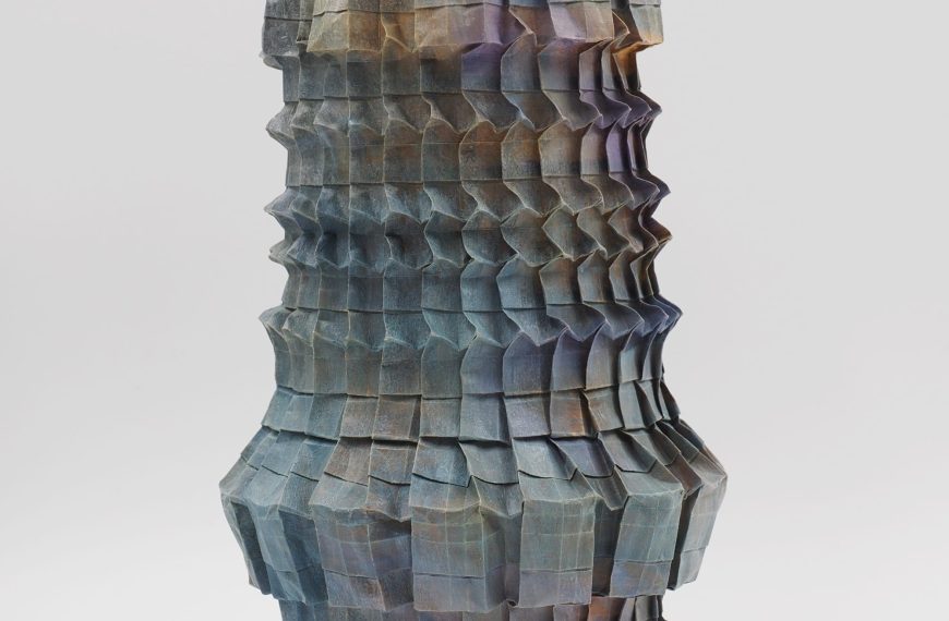 Goran Konjevod Transforms Paper into Elegantly Organic Origami Vessels