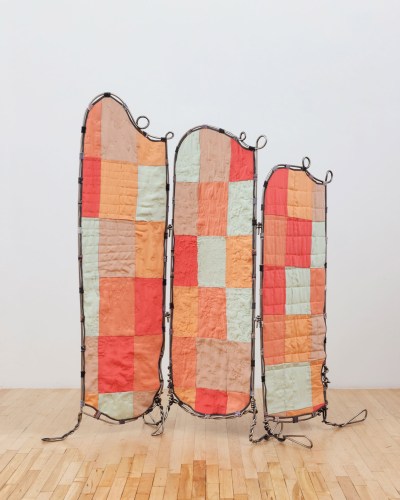 How Former Fashion Designer Emma Safir Turns Fabric into Beguiling Paintings